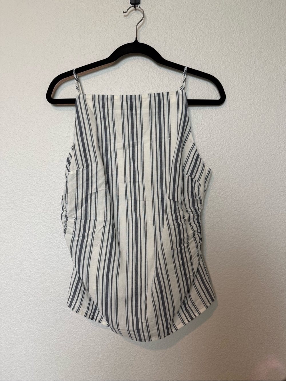 Madewell Ruched Square Neck Tank - Picture 1 of 9
